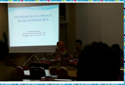 WORKSHOP SISTEM INFORMASI DESA