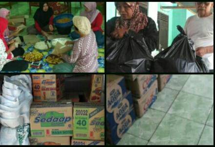 PEMBUATAN DAPUR UMUM DARURAT IBU-IBU PKK DESA