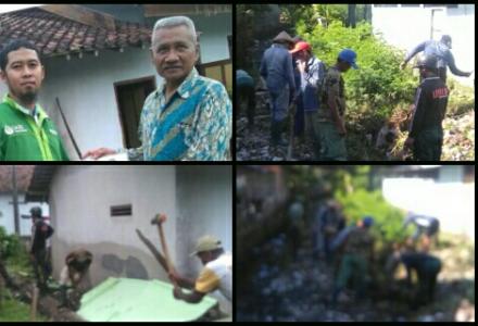 KEGIATAN LINMAS DESA PANJANGREJO PASCA BADAI TROPIS CEMPAKA