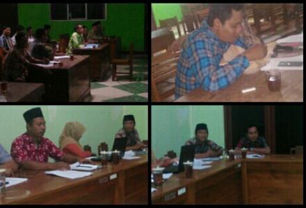 RAPAT KOORDINASI PEMERINTAH DESA DAN BPD RAPBDes 2018