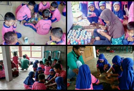 EDUKASI SISWA/SISWI TK MUTIARA HATI PIRING SRIHARDONO DI SHOW ROOM JETIS PANJANGREJO