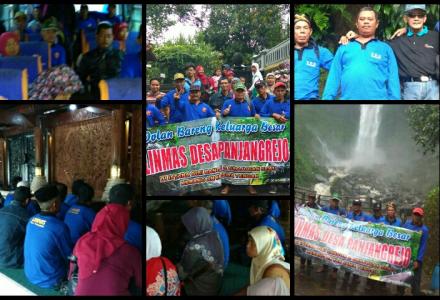 KEGIATAN ZIARAH BERSAMA LINMAS DESA PANJANGREJO