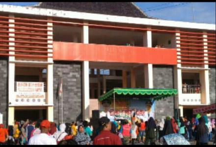KEGIATAN JALAN SEHAT DI BANTUL KOTA