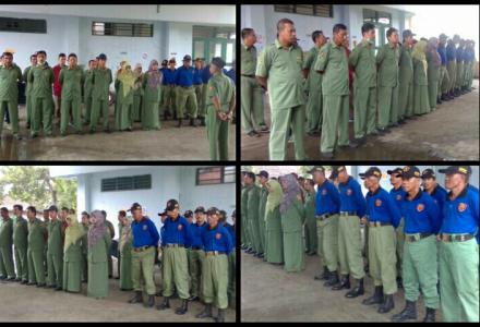 ACARA APEL BERSAMA SEMUA PERANGKAT DESA