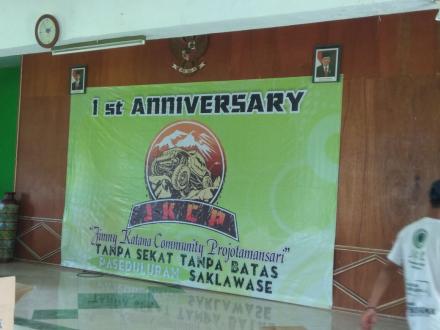 JIMMNY KATANA COMMUNITY PROJOTAMANSARI DI DESA PANJANGREJO