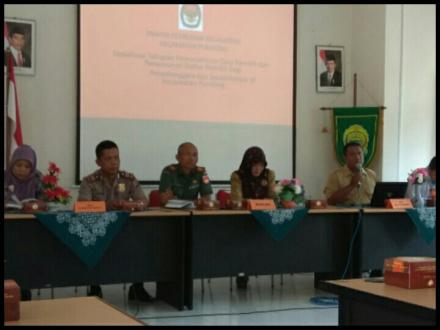 SOSIALISASI TAHAP PEMUKTAHIRAN DATA KECAMATAN PUNDONG