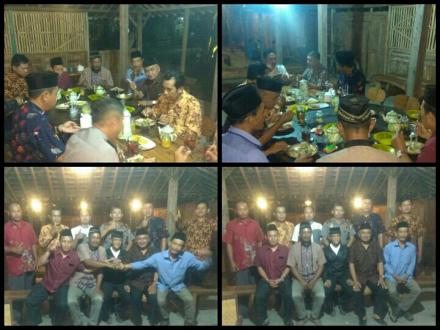 Ramah- tamah bersama KaPolRes Bantul, KaPolSek Pundong, BPD, Panitia PilLurDesa dan Calon Lurah Desa