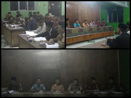 Pembekalan bagi Calon Lurah Desa Panjangrejo oleh Panitia PilLurDes Panjangrejo