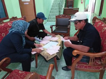 Tukar menukar SPPT Pajak antar KADUS