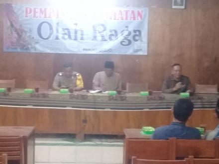 PEMBINAAN KEGIATAN OLAHRAGA