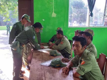 PEMBEKALAN LINMAS UNTUK PENGAMANAN PEMILU
