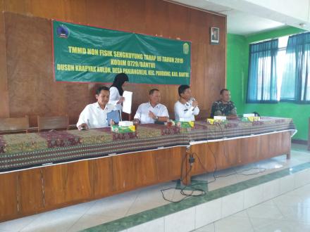 Kegiatan TMMD Sengkuyung Tahap III non Fisik