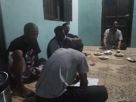 Rapat Rt.01 Dusun Krapyak Wetan