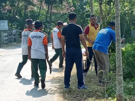 Kerja Bakti Linmas