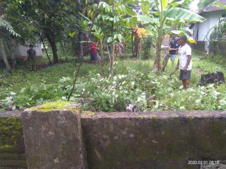 Kerjabakti di Dusun Gedong