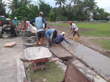 Pengecoran Lapangan