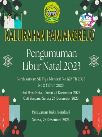 Pengumuman Libur Natal 