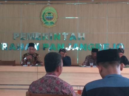 Rapat Koordinasi persiapan Pengajian Panjangrejo Bersholawat