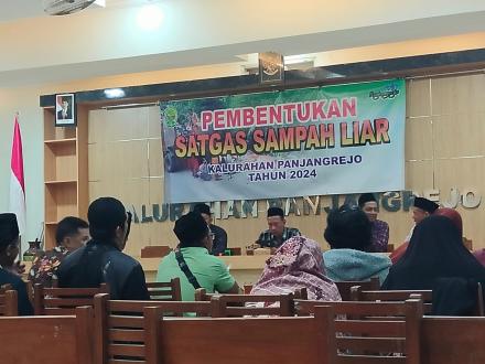  Pembentukan Satgas Sampah Liar Kalurahan Panjangrejo