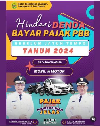 Hindari Denda Bayar Pajak PBB