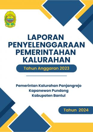 Laporan Penyelenggaraan Pemerintah Kalurahan