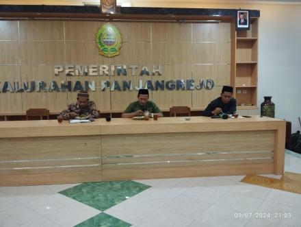 Pertemuan Pengurus pokdarwis Kalurahan Panjanagrejo