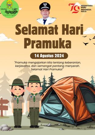 Selamat hari Pramuka