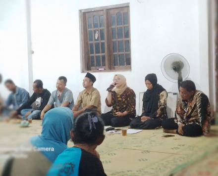 Rapat pemilihan ketua RT 03 dusun Tarungan