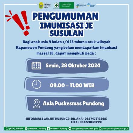 Pengumuman Vaksin Puskesmas Pundong