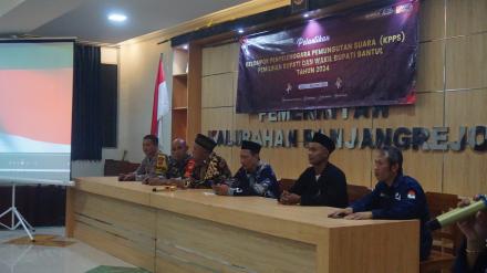 pelantikan Kelompok Penyelenggara Pemungutan Suara (KPPS)