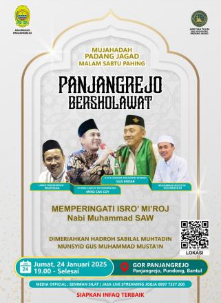 Pengajian Padang Jagad Dalam Rangka Isra Mi'raj Nabi Muhammad SAW