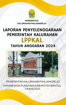 Laporan Penyelenggaraan Pemerintah Kalurahan Tahun Anggaran 2024