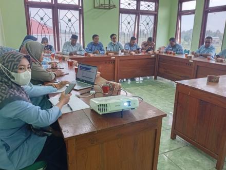 Rapat Koordinasi Tentang Revie RKPKal 2025 Tentang Ketahanan Pangan