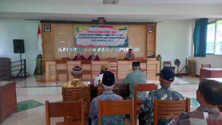 Penerimaan BLT DD Bulan Agustus