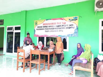 Pembagian BLT DD Bulan September