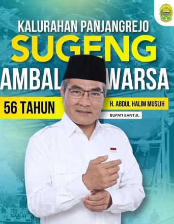 Sugeng ambal warsa kaping 56, Bapak H. Abdul Halim Muslih