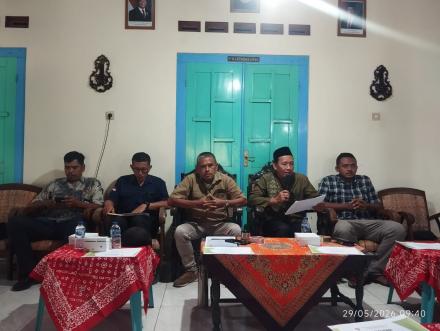  Sosialisasi Peningkatan Jaringan Irigasi Padukuhan Watu di Rmh Bp Unggul Triatmaja Soronanggan Rt 0