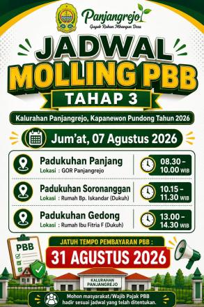 Jadwal mobiling pajak jumat 7 agustus 2026