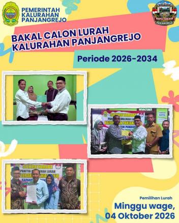 Bakal Calon Lurah Panjangrejo