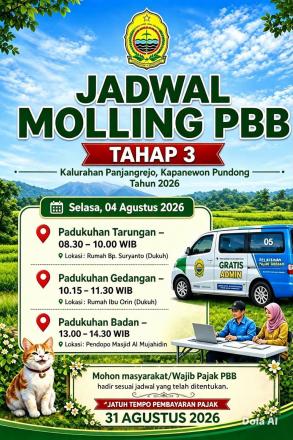 Jadwal Mobiling Pajak 2026 tahap III