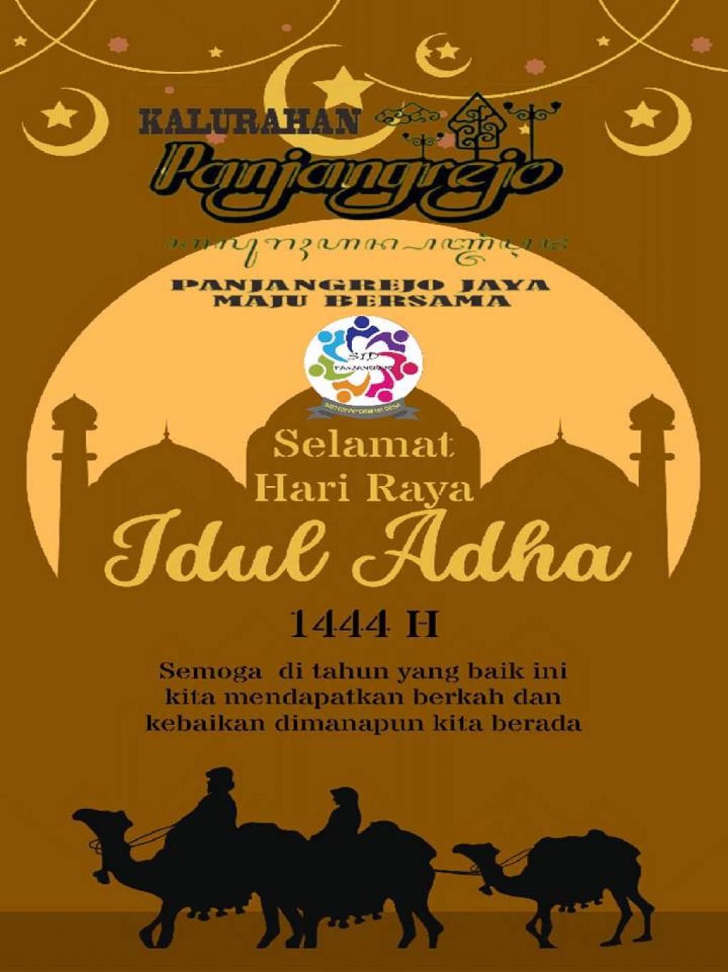 Selamat Hari raya Idul Adha Website Kalurahan Panjangrejo